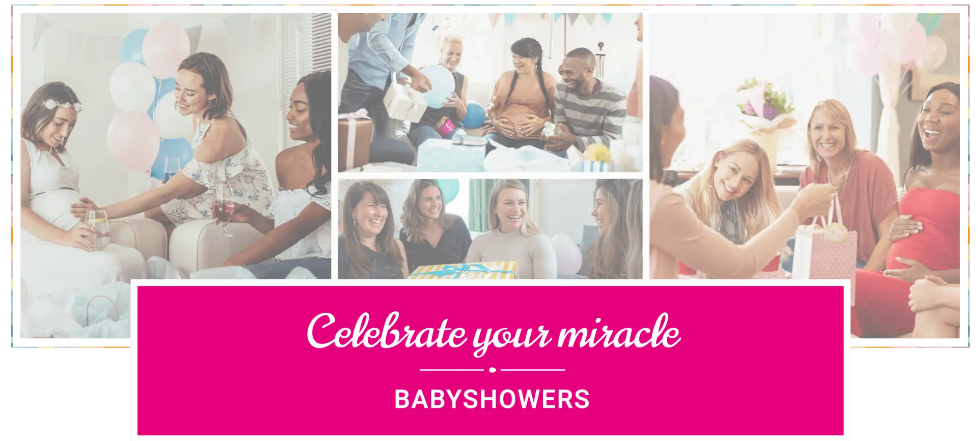 B2B banner vanparys babyshowers mobile