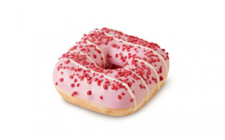 DONUT PINK SQUARE DOTS 64G 36ST