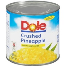 ANANAS CRUSHED SAP DOLE 3L/2477G