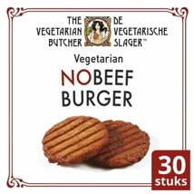 NO BEEF BURGER VEGETARIAN BUTCHER 80G 30ST