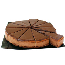 CHOCOLADE GANACHE TAART 26CM VGS 12PERS DF 2ST