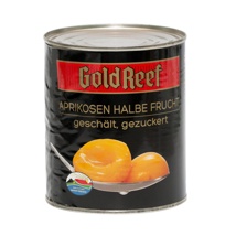 ABRIKOZEN HALVE SIROOP GOLD REEF 1L/490G
